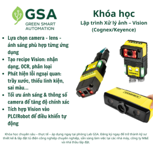 Lập trình Xử lý ảnh – Vision (Cognex/Keyence)