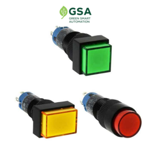 Nút nhấn có đèn D10mm IDEC A1 Series – Giải pháp mini cho điều khiển và báo trạng thái